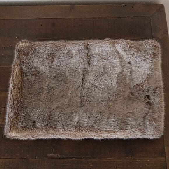 Restoration Hardware Luxe Faux Fur Infinity Scarf - Picture 4 of 5